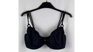 Marie Jo Women's Dahu Bikini Top, Black, Size UK 36E