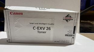 Canon C-EXV26 Toner Cartridge, Black