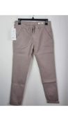 Reiko Women's Sandy2 Basic Chino Trouser, Stone, Size 27