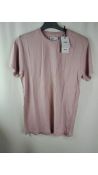 Two Colorful Standard Men's Classic Organic T-Shirt In, Faded Pink, Size Small
