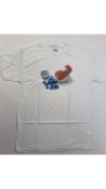 Two Bronze 56K Men's T-Shirt, Pill Tee, White, Size M