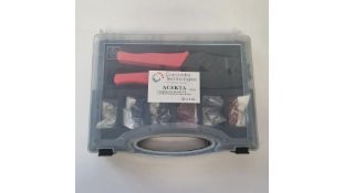 Two Concordia Technologies Crimp Selection Kit with Tool Cord End Terminals 0.5-4mm