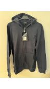 True Religion Men's Hooded Jumper, Navy, Small