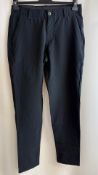 Under Armour Mens ColdGear Taper Golf Trousers, Black, Size 32/34