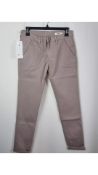 Reiko Women's Sandy2 Basic Chino Trouser, Stone, Size 29