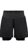 Gore Wear Women's R5 2in1 Shorts, Black, Size XS