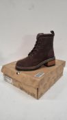 Red Or Dead Women's Suede Boots, Brown, Size UK 3