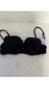 Three Simone Perele Women's Push-up Bra, Black, Size 34B