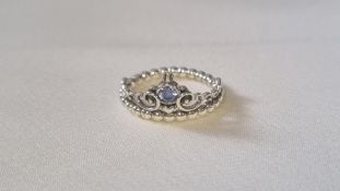 Pandora Sterling Silver Disney Cinderella Ring, Size 54