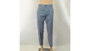 Club Monaco Men's Lex Trousers, Blue, Size M