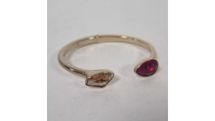 Three Swarovski Prisma Bangles, Gold Plated, 5456618