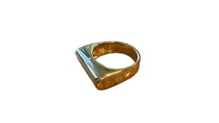 Tilly Sveaas The Gold Ridge Ring, Size 54, Medium