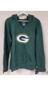 Fanatics Women's Green Bay Packers Hooded Sweatshirt, Size XL