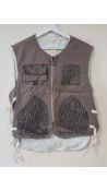 Nicholas Daley Men's Vest, Brown, Size 38