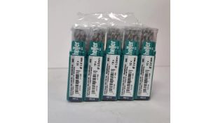 Ten Packs of Heller HSS Super DIN 338 RN Twist Drills 10 X 3.5mm, 10 Packs