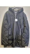 JOTT Reversible Toronto Jacket, Black/Anthracite, Size 3XL