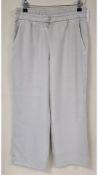 Lululemon Softstreme High Rise Straight Leg Cropped Pants, Bone, Size US 6/UK 10. Dirt Marks On Wais
