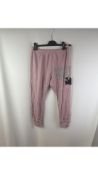 Life Nature Love Women's Free City Jogging Bottoms, Dusty Pink, Size Small