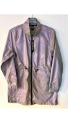 Skechers Women's Apparel Supply Iridescent Parka, Lilac, Size M