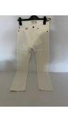 Abercrombie & Finch Kids Slim Jeans, White, Age 15/16