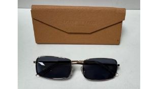 Prive Revaux Sunglasses, The Matrix, 55-17-140, Black/Gold