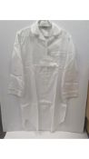 Bonsoir Women's Jacquard Night Shirt, White, Size UK 8-10