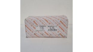 Two Weidmüller 7760056107 FS 4CO D-Series DRM Base Relay Holder, Box of 10