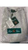 Alan Paine Men's IS Crew Jumper, Dove, Size UK 46