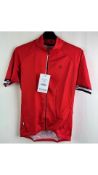 Three Chapeau Men's Club Jersey, Chilli Red, Size 3XL