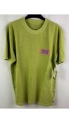 Four Rip Curl Men's Mind Wave T-Shirts, Green, Size L