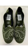 Madame Pauline Vintage, Friulane Shoes, Bandana Green, UK 5.5
