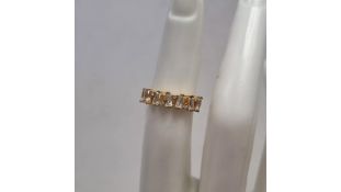 Thomas Sabo Women's Ring, 18K Gold Plating, Size 48