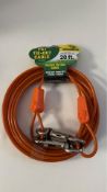 Four IntelliLeash Tie-Out Cables for Dogs Up to 90 Lbs/20 Ft