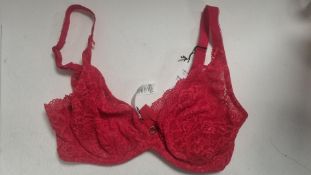 Aubade Women's Plunge Bra, Rosessence Gala, Size 32D