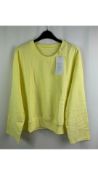 Juvia Loungewear Long Sleeved Sweatshirt, Yellow, Size S
