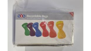 TTS Recordable Pegs, 10 Second Recording