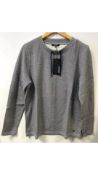 Olsen Women's Long Sleeve Sweater, Power Navy, Size 12