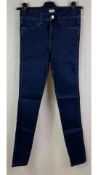 Flippa K Women's Lola Super Stretch Jeans, Dark Blue Wash, Size 36