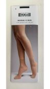Five Wolford Women's Individual 10 Socks, Naturally Light, Black, Size M
