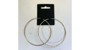 Five Pilgrim SANNE X-Large Hoop Earrings, Gold-Plated