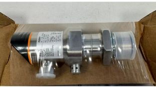 IFM Flush Pressure Sensor with Display PI2997 PI-001-REB34-MFRKG/US/ /P