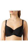 Aubade Women's Bra Au Bal De Flore, Black, Size 36D
