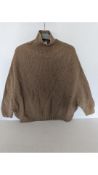 Wolford Women's Aurora Wool Pullover, Beige, Size M-l