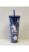 Starbucks Mickey Mouse Disneyland Tumbler with Straw