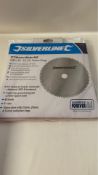 Three Silverline 244964 TCT Veneer Blade 80T 250 X 30, 25, 20, 16 Mm Rings, 2 per pack