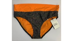 Three Prima Donna Jacaranda Bikini Bottoms, Cypress Green, Size M