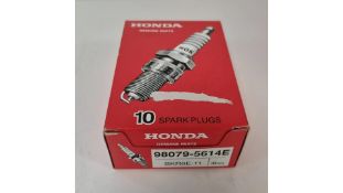 Two Boxes of Honda 10 NGK Spark Plugs 98079-5614E BKR6E-11, Pack of 10