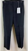 Acne Studios Men's Trouser, Navy Blue, Size 46