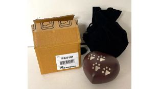 Loveurns P641M Medium Heart Pet Urn