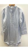 Magee Grandfather Night Shirt, Blue Stripe, Size 4-5 Years